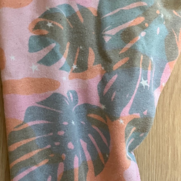 Wildfox Pink and Gray Tropical Joggers - Picture 14 of 14